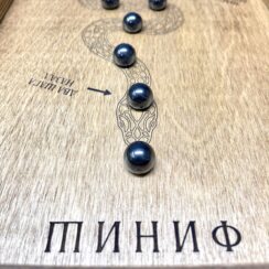 Настольная игра из дерева «Магнитная змейка» Лайт