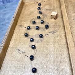 Настольная игра из дерева Магнитная змейка Лайт