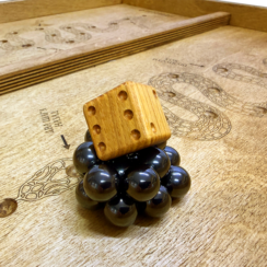 Настольная игра из дерева «Магнитная змейка» Лайт