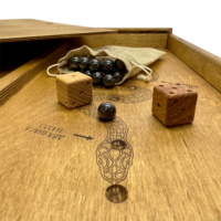 Деревянная игра «Магнитная змейка» в пенале Лайт