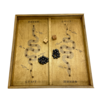 Деревянная игра «Магнитная змейка» в пенале Лайт