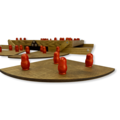 Настольная игра из дерева «Матрешки» М