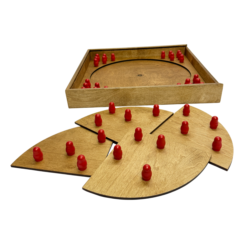 Деревянная игра Матрешки в пенале Лайт