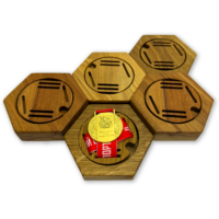 Медальница из дерева (из ясеня)