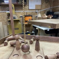 Настольная игра из дерева Мини-Боулинг M фанера