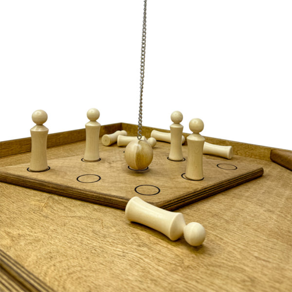 Настольная игра из дерева «Мини-Боулинг» M из фанеры