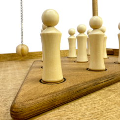 Настольная игра из дерева Мини-Боулинг M фанера