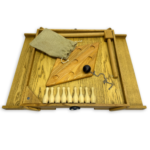 Настольная игра из дерева «Мини-боулинг» Премиум M