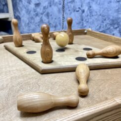 Настольная игра из дерева Мини-боулинг Премиум M