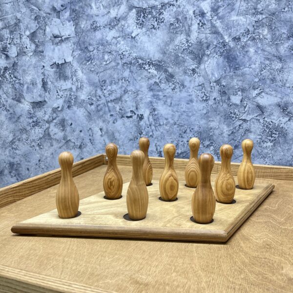 Настольная игра из дерева  Мини-боулинг Премиум M