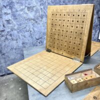 Настольная игра из дерева «Морской бой» XL