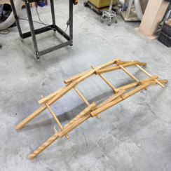 Деревянная  головоломка «Мост да Винчи» М