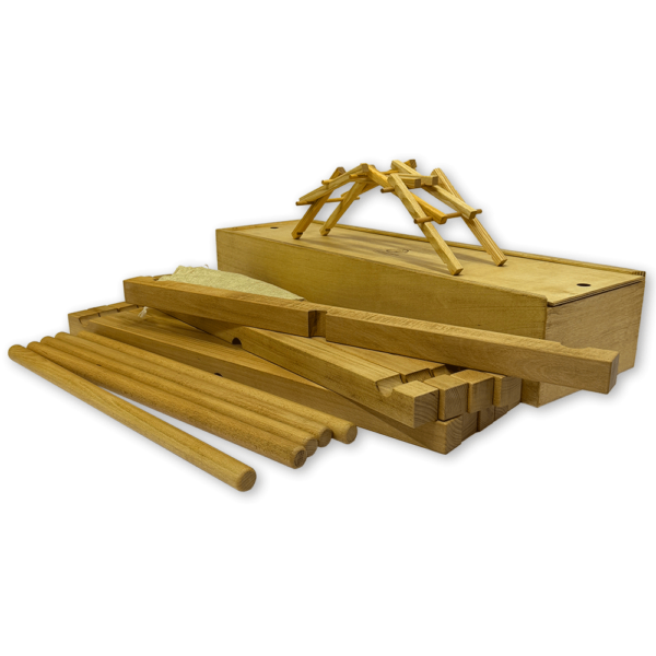 Деревянная  головоломка «Мост да Винчи» XL