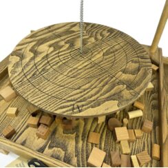 Деревянная игра из «Балансир» с открывающимися крышками Премиум М