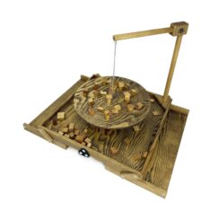 Деревянная игра из «Балансир» с открывающимися крышками Премиум М
