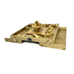Настольная игра из дерева Балансирующая Полусфера Премиум M