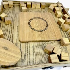 Настольная игра из дерева «Балансирующая Полусфера» Премиум M