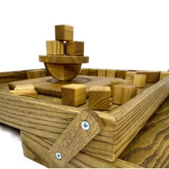 Настольная игра из дерева «Балансирующая Полусфера» Премиум M
