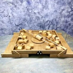 Настольная игра из дерева Башня из колец Форт Боярд M