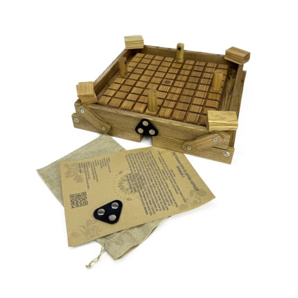 Настольная игра из дерева Коридор Премиум S