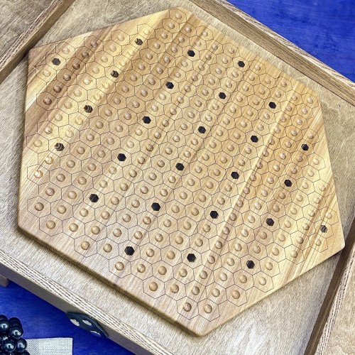 Настольная игра из дерева «Магнитные шарики» Премиум М