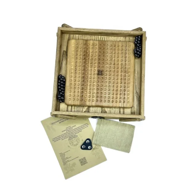 Настольная игра из дерева Магнитные шарики Премиум S
