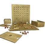 Настольная игра из дерева «Морской бой» M