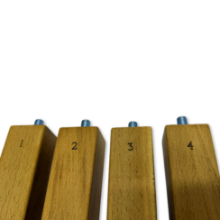 Выкручивающиеся ноги с усиленными перегородками 2 комплекта