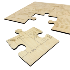 Деревянный Пазл-Головоломка