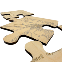 Деревянный Пазл-Головоломка