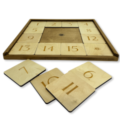 Настольная игра из дерева «Пятнашки» Лайт