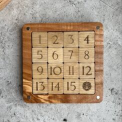 Настольная игра из дерева Пятнашки XS