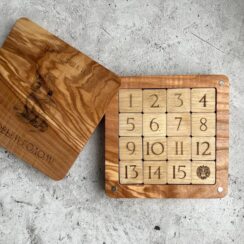 Настольная игра из дерева Пятнашки XS
