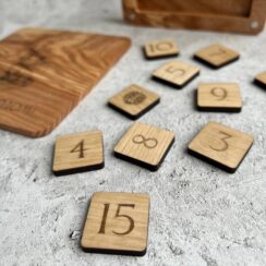 Настольная игра из дерева Пятнашки XS