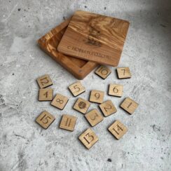 Настольная игра из дерева Пятнашки XS