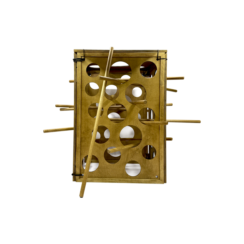 Разборная деревянная клетка для мяча