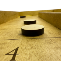 Деревянная игра «Рикошетный бильярд (Петанк)» из фанеры