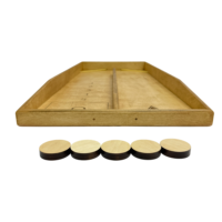 Деревянная игра «Рикошетный бильярд (Петанк)» из фанеры