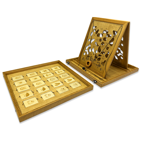 Настольная игра из дерева «Мемори и Рошфор» 2 в 1 М