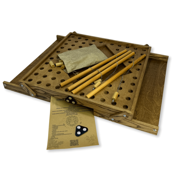 Настольная игра из дерева «Рыбалка» №3 M