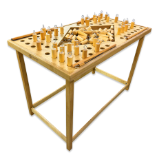 Напольная игра из дерева «Рыбалка Стол» XL