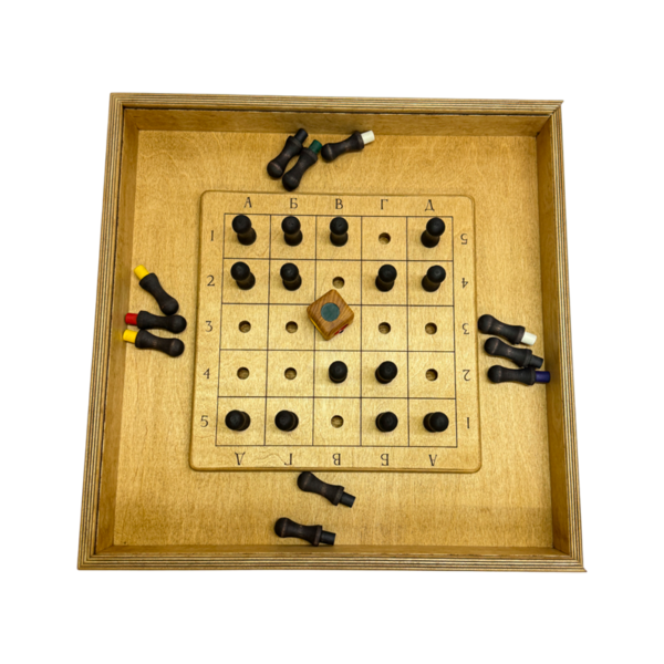 Деревянная игра шахматная память