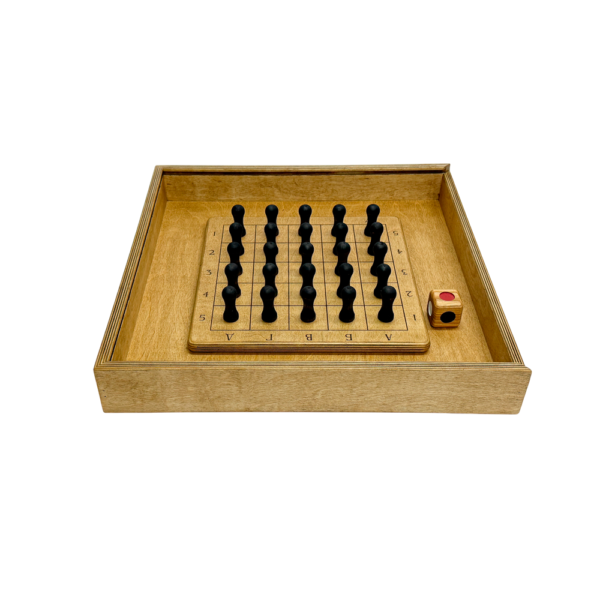 Деревянная игра шахматная память