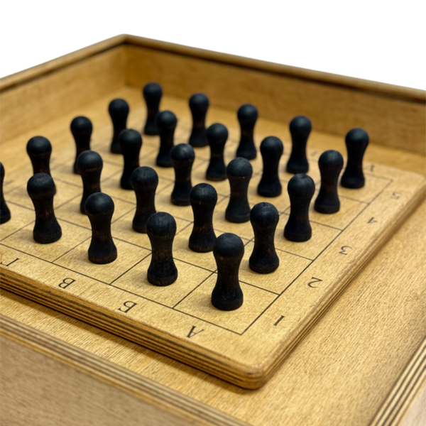 Деревянная игра шахматная память