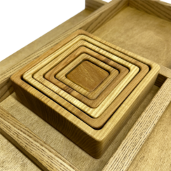 Деревянная игра «Странные крестики - нолики»