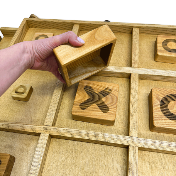 Деревянная игра «Странные крестики - нолики»