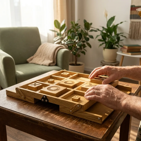 Деревянная игра «Странные крестики - нолики»