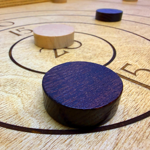 Настольная игра из дерева «Стрельба по мишени» на 2-х игроков L