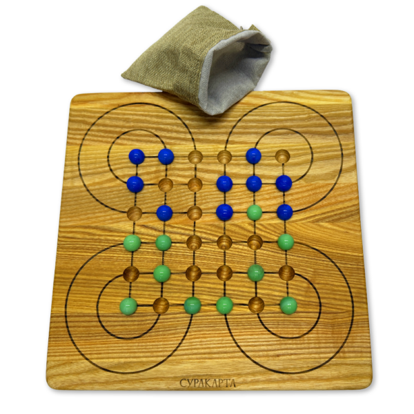 Настольная игра из дерева «Суракарта» XS