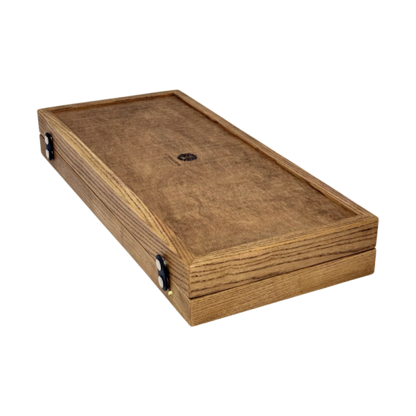 Настольная игра из дерева Вышибалы и  Бермудский треугольник M 2 в 1